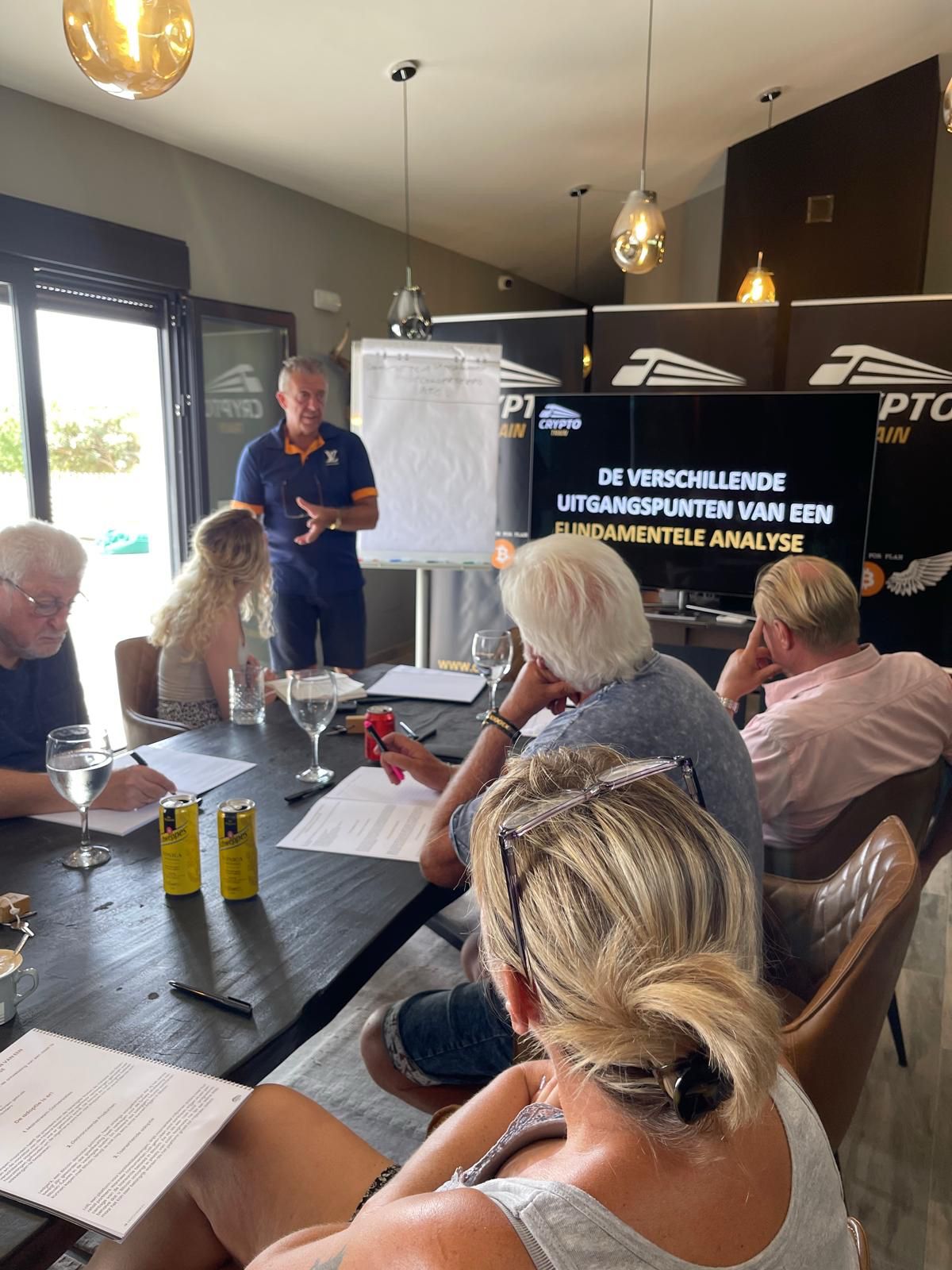 Seniors learning crypto together